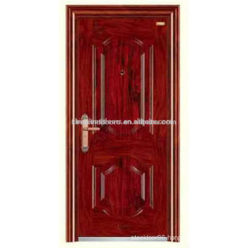 Commercial Steel Security Door KKD-513 With Simple Design From China Top 10 Brand